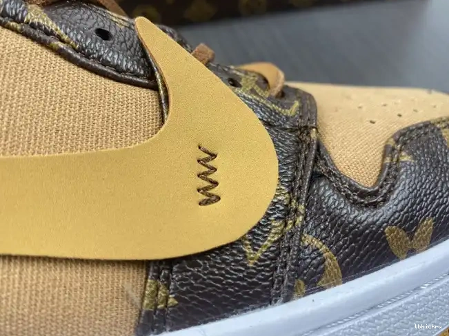 Reps TBkick x AJ1 LOW Air Off-Louis 1 Jordan OW 0617